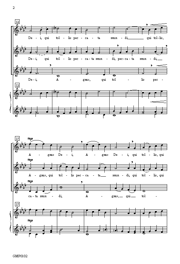 Agnus Dei, p.2