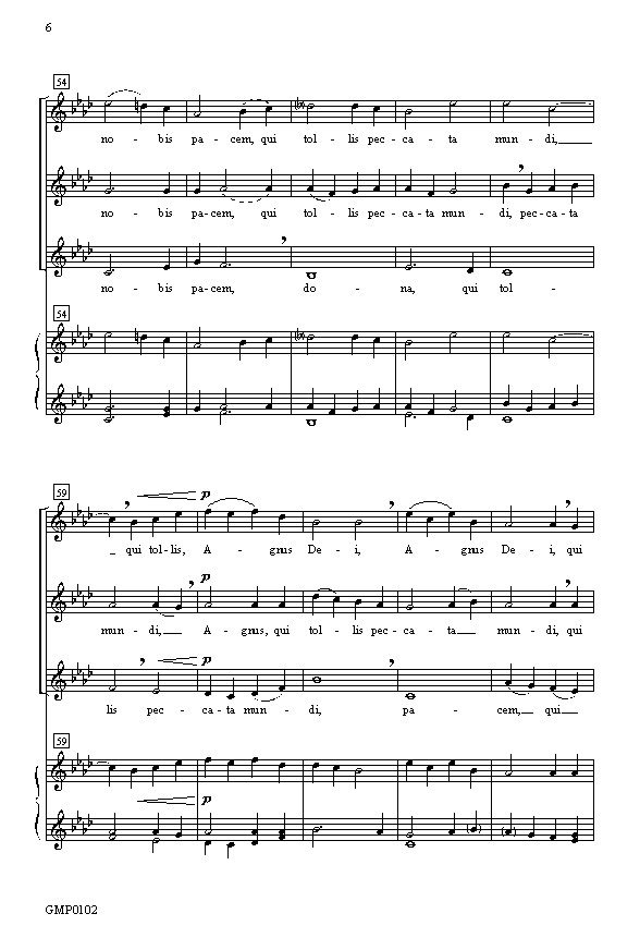 Agnus Dei, p.6