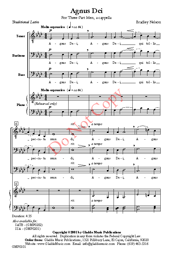 Agnus Dei, p.1