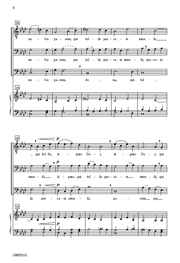 Agnus Dei, p.6