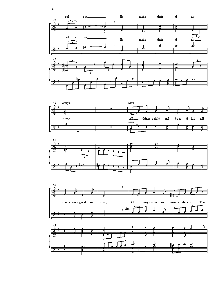 All Things Bright and Beautiful, p.4