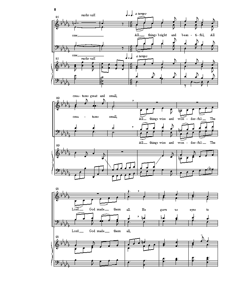 All Things Bright and Beautiful, p.8