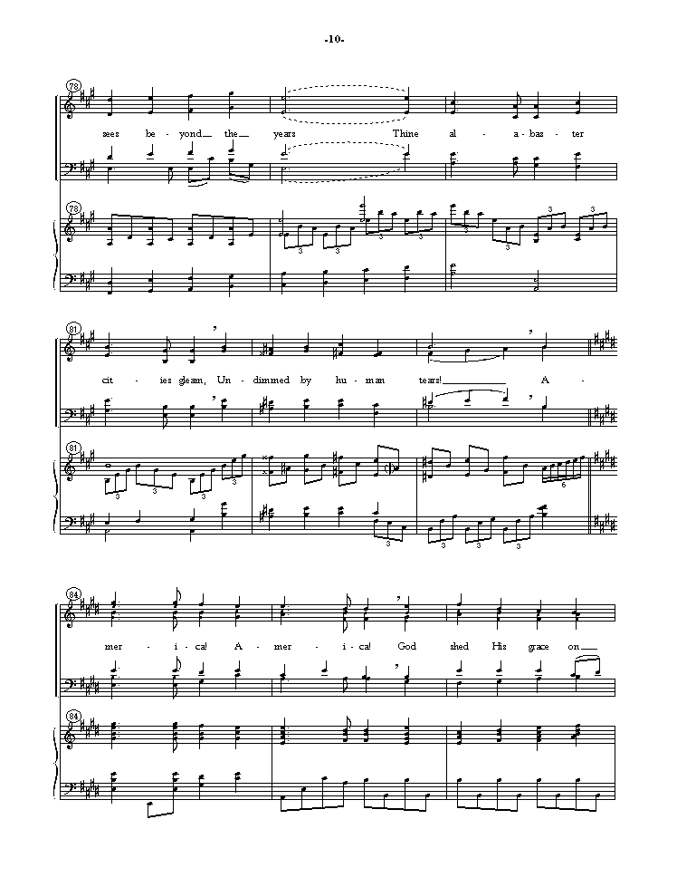 America, The Beautiful, p.10