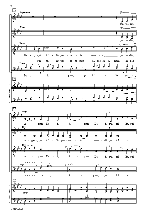 III. Agnus Dei, p.2