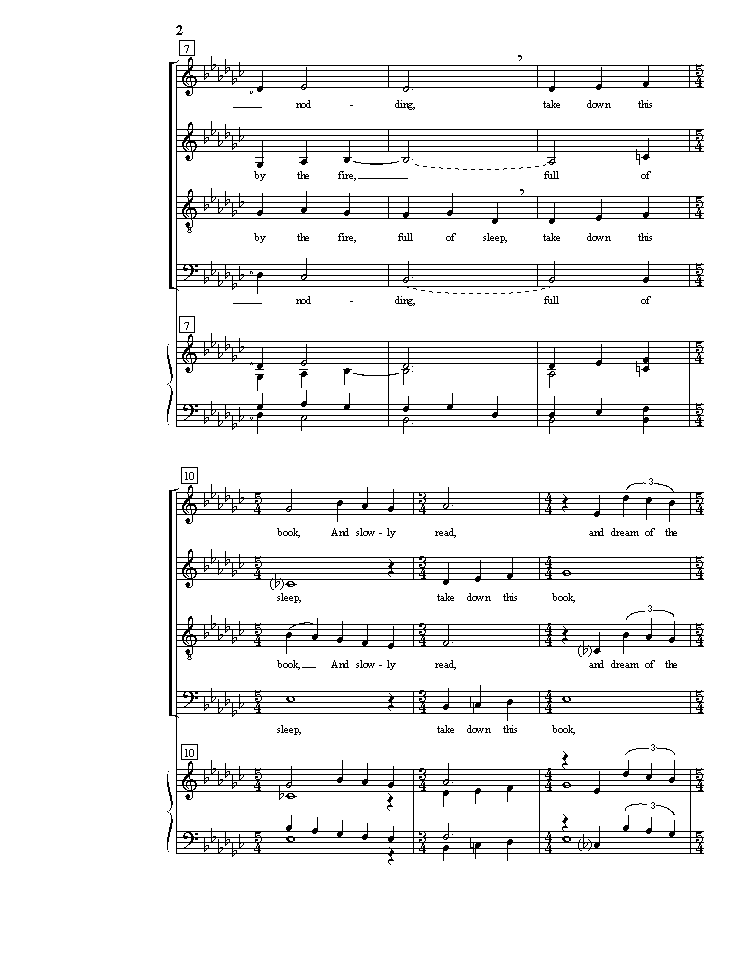 When You Are Old, p.2