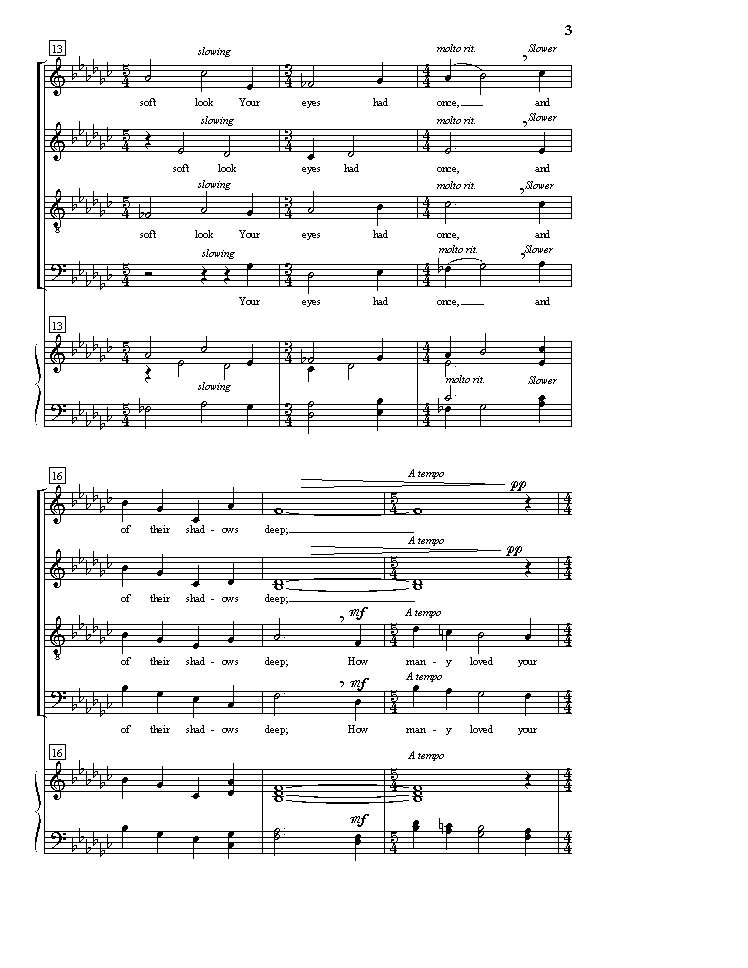 When You Are Old, p.3