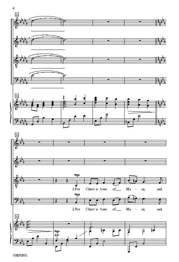 O Little Town of Bethlehem, p.4