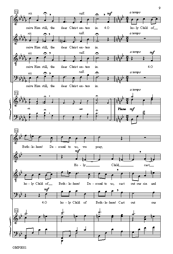 O Little Town of Bethlehem, p.9