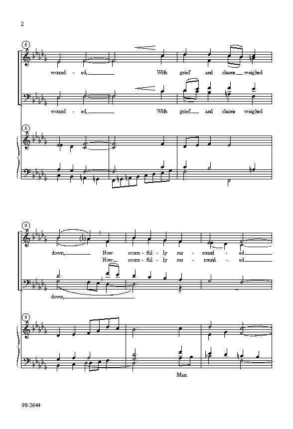 O Sacred Head, Now Wounded-p.2