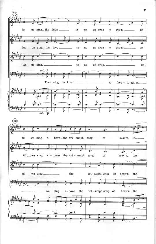 We Love The Place, O God-p.11