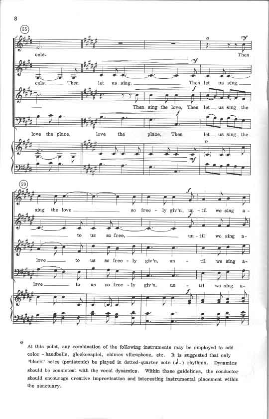 We Love The Place, O God-p.8