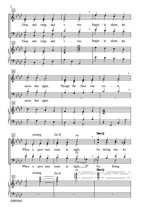 Good King Wenceslas, p.2